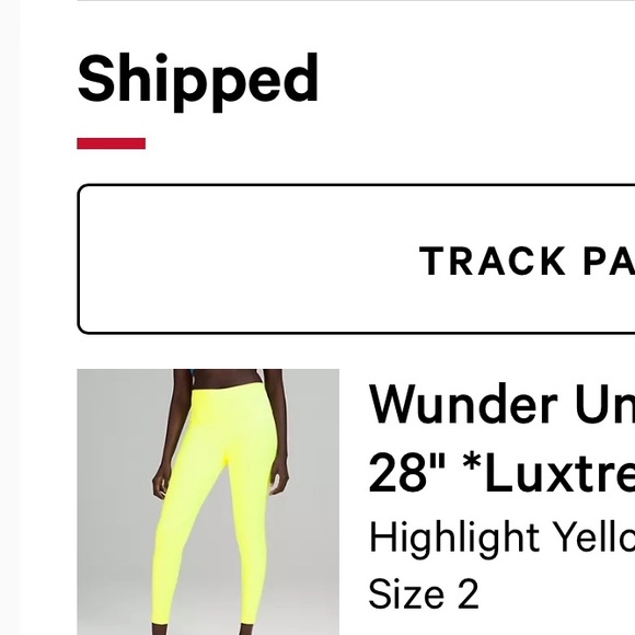 Lululemon Wunder Under legging in highlight yellow - Picture 6 of 6